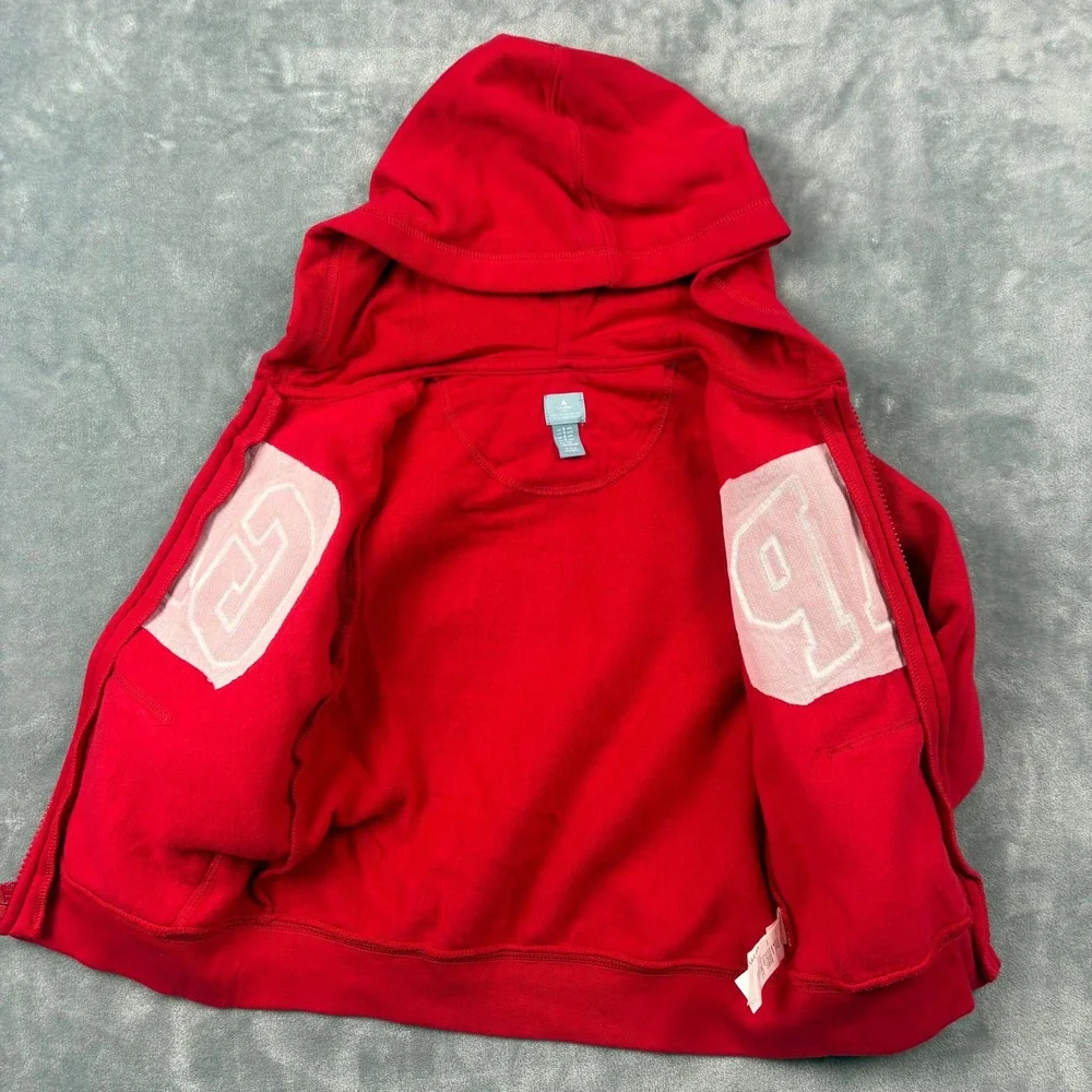 Baby Gap Logo Red Zip Hoodie Logo 5T NWT Classic Cozy‎ Giftable Wardrobe Staple